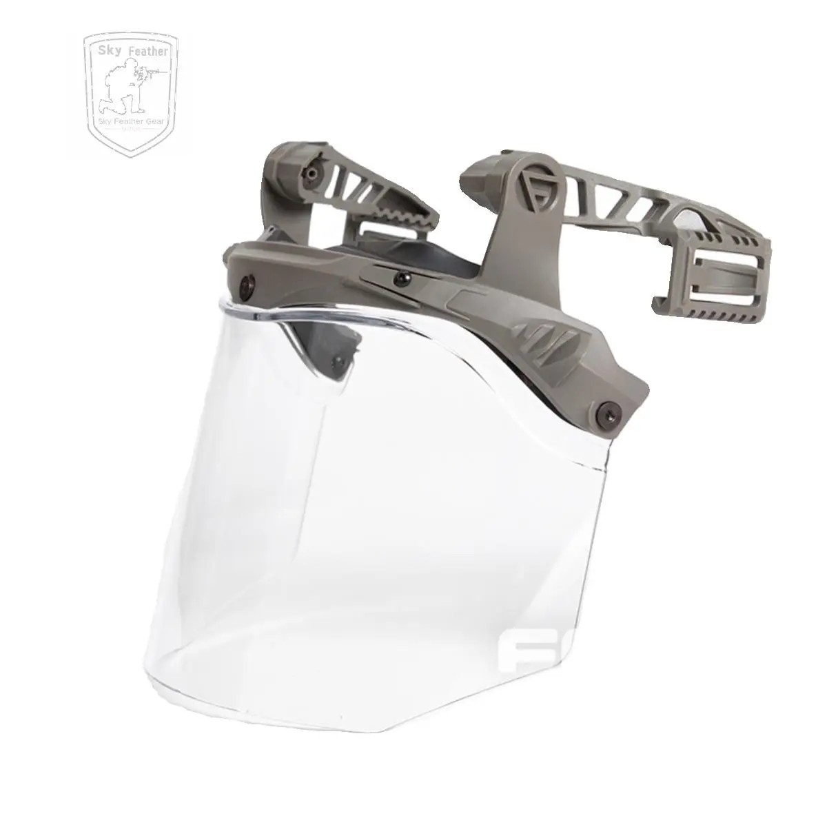 Ex-máscara antidisturbios táctica antipolvo y salpicaduras, soporte EX LTP y protección completa, riel 3,0 - imagen 5