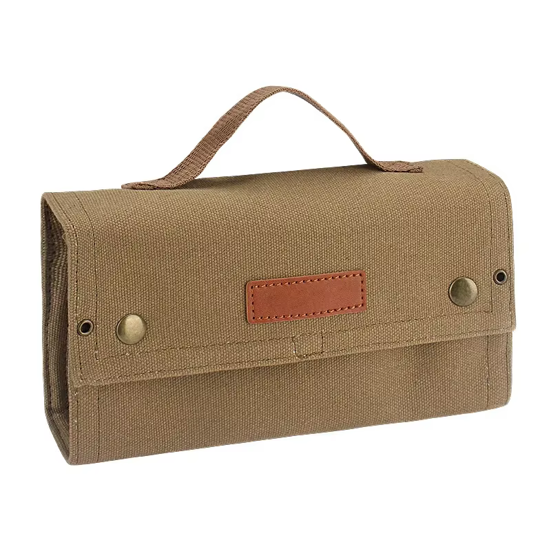 Kit especias camping con bolsa lona y set de tarros para condimentos - imagen 5
