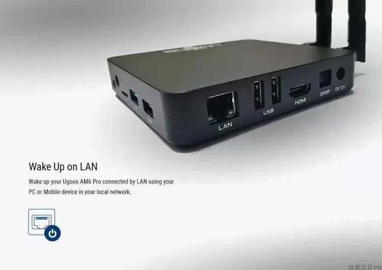 AM6 PLUS S922X-j Android 9.0 TV Box DDR4 Escritorio 39030;; - imagen 4