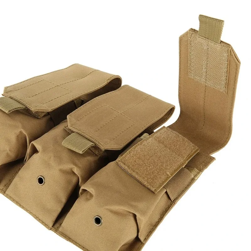 Bolsa táctica MOLLE para cargadores de rifle con compartimentos