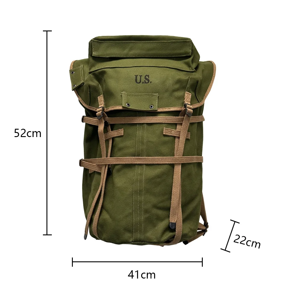 M1943 bolsa táctica de almacenamiento grande duradera militar WW2 - imagen 2