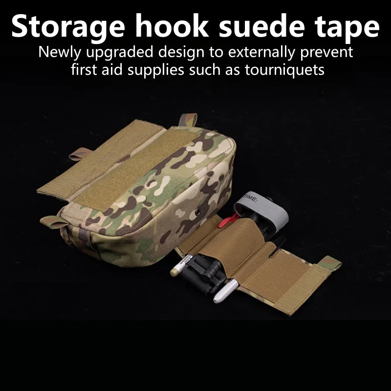 Bolsa de accesorios colgante inferior multifuncional y de doble uso, chaleco para exteriores, bolsa de expansión de desmontaje rápido - imagen 5