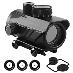 Mira táctil réflex 1x30mm triluz RGB para rifle – riel Picatinny