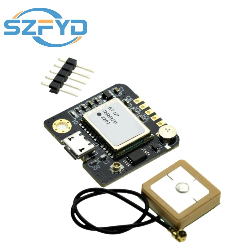 Módulo GPS GT-U7 con receptor NEO-6M y EEPROM para navegación - imagen 4