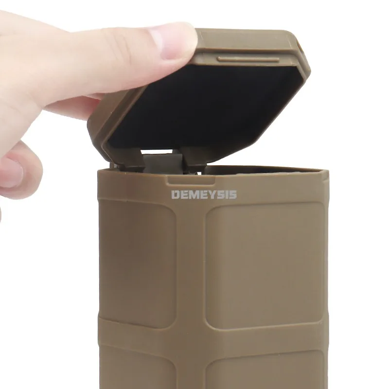 Caja de almacenamiento táctica a prueba de golpes, caja multiherramientas portátil para exteriores, carcasa dura para caza, Camping, Airsoft, con estuche de seguridad de espuma - imagen 5