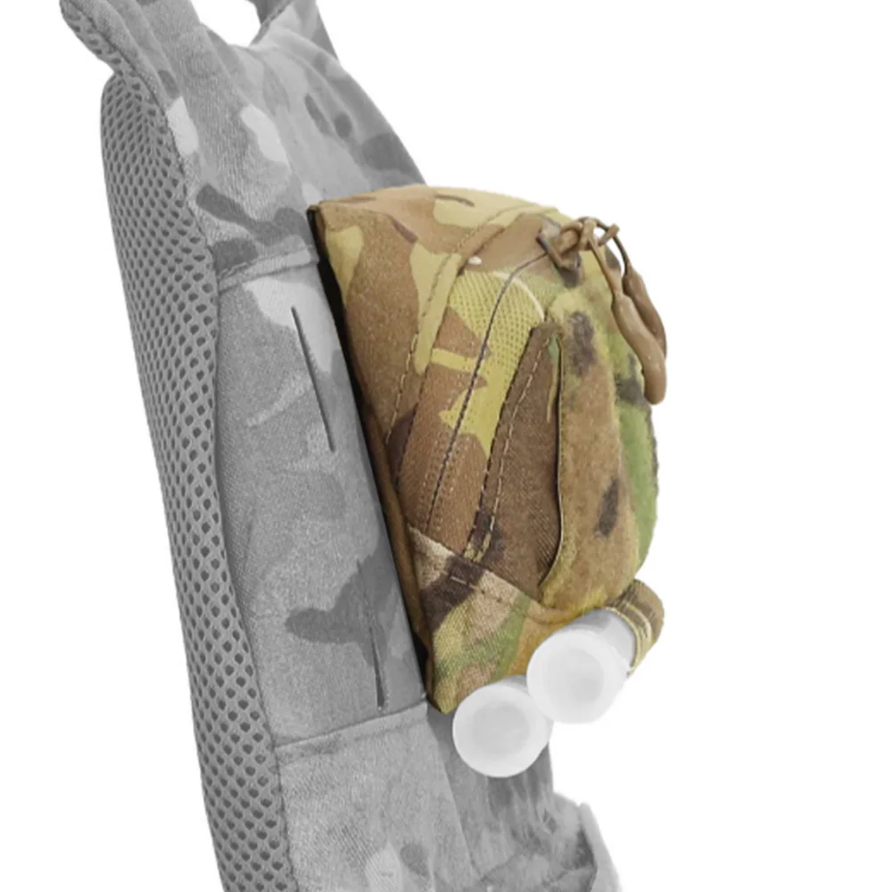 VULPO-chaleco táctico portador de placa MOLLE, bolsa de Panel de administrador, subbolsa de expansión de pecho, bolsa de mapa de utilidad, chaleco Airsoft de caza - imagen 3