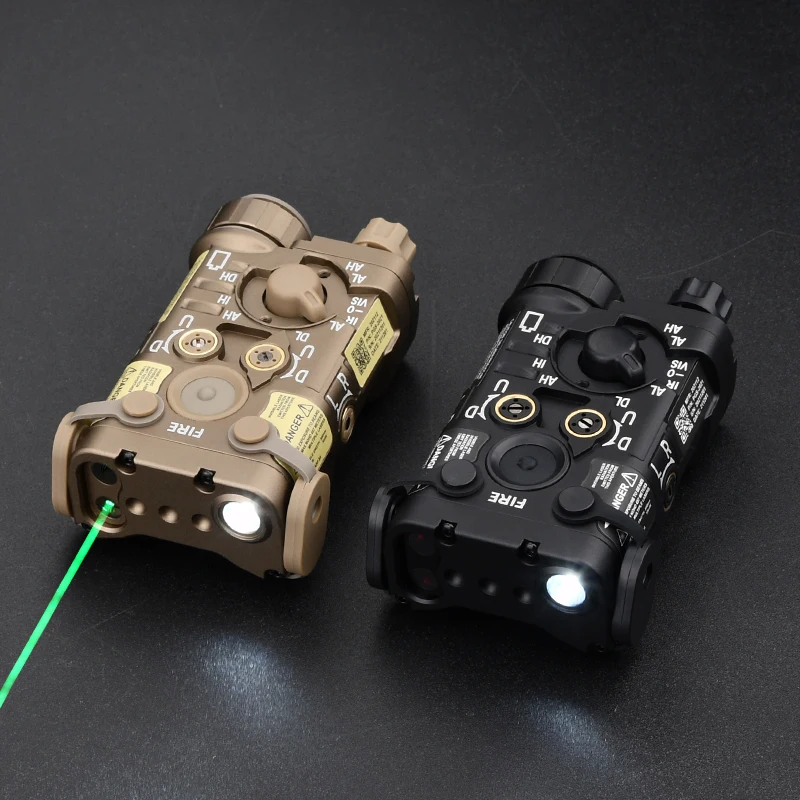 WADSN-mira láser táctica de Metal L3 NGAL, rojo, verde, IR, interruptor de enchufe LA23, luz estroboscópica LED blanca, equipo de caza Airsoft de 150 lúmenes - imagen 3