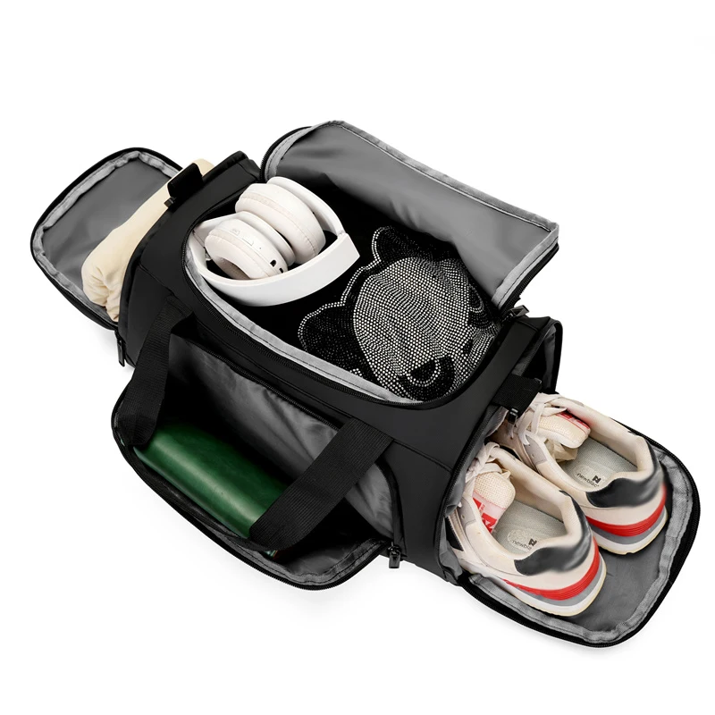 Mochila deportiva para Fitness, bolso para Yoga, gimnasio, senderismo, Camping, viaje, bolso cruzado para hombres y mujeres, bolsas de viaje de negocios con bolsillo para zapatos - imagen 2