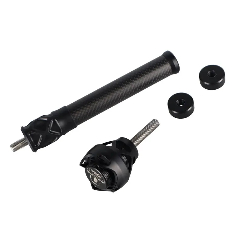 Barra de equilibrio estabilizadora de tiro con arco, amortiguador de carbono 3K para tiro con arco compuesto, ACC, 6 ", 8", 10 ", 12", 24 ", 1 unidad - imagen 3