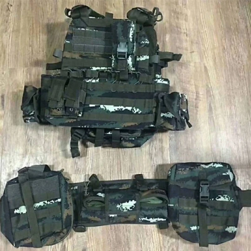 Chaleco para deportes al aire libre Equipo completo: Chaleco Cuerpo + Varios bolsos + Funda para la cintura - imagen 3