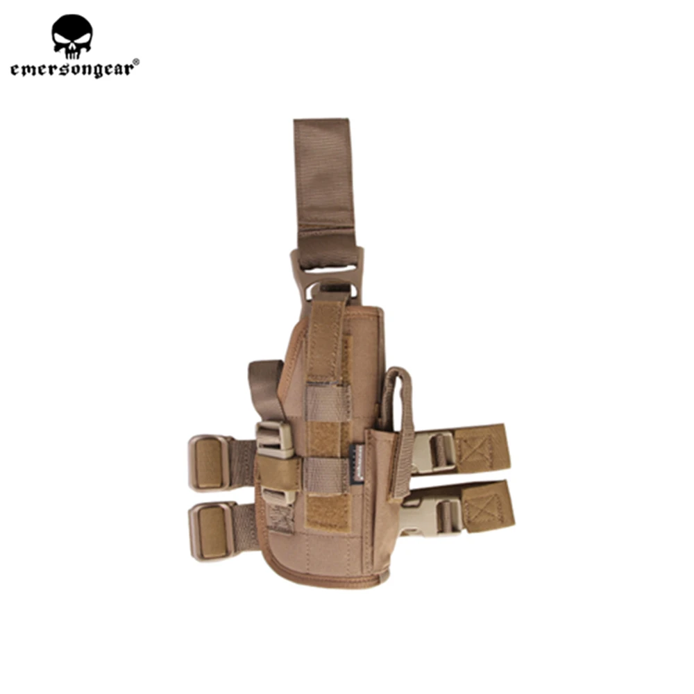 Emersongear sellos tácticos funda para pierna pistola muslo bolsa bolsas Universal mano derecha combate caza senderismo al aire libre Nylon - imagen 4