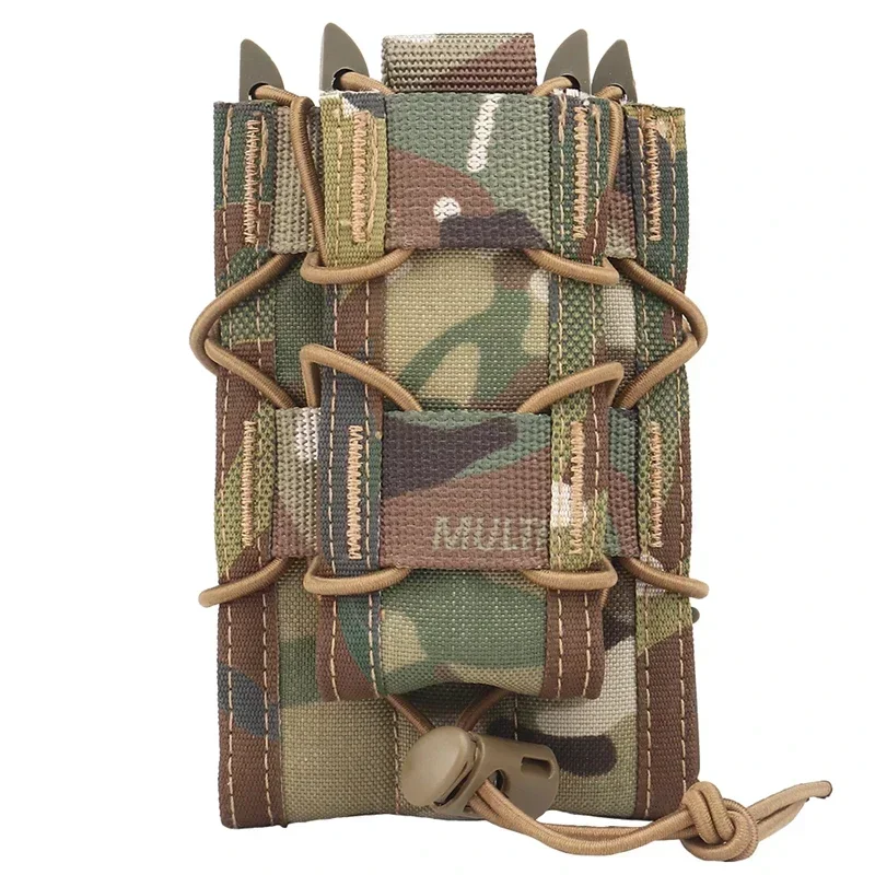 Portacargador táctico MOLLE camuflaje para airsoft y tiro exteriores - imagen 3