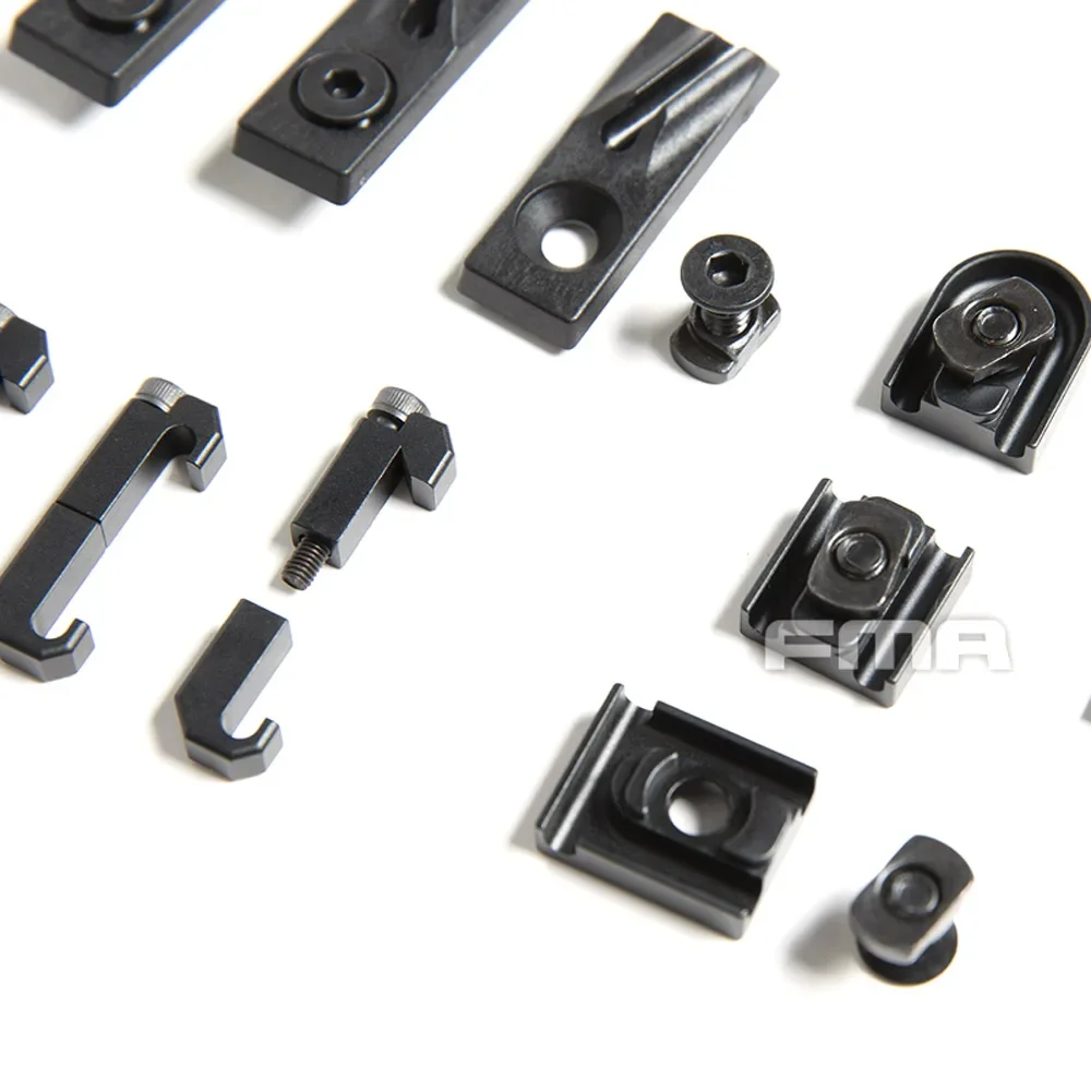 FMA Tactical 3PCS Máquina Arson Gestión de cables M-LOK WireGuide System ABC - imagen 3