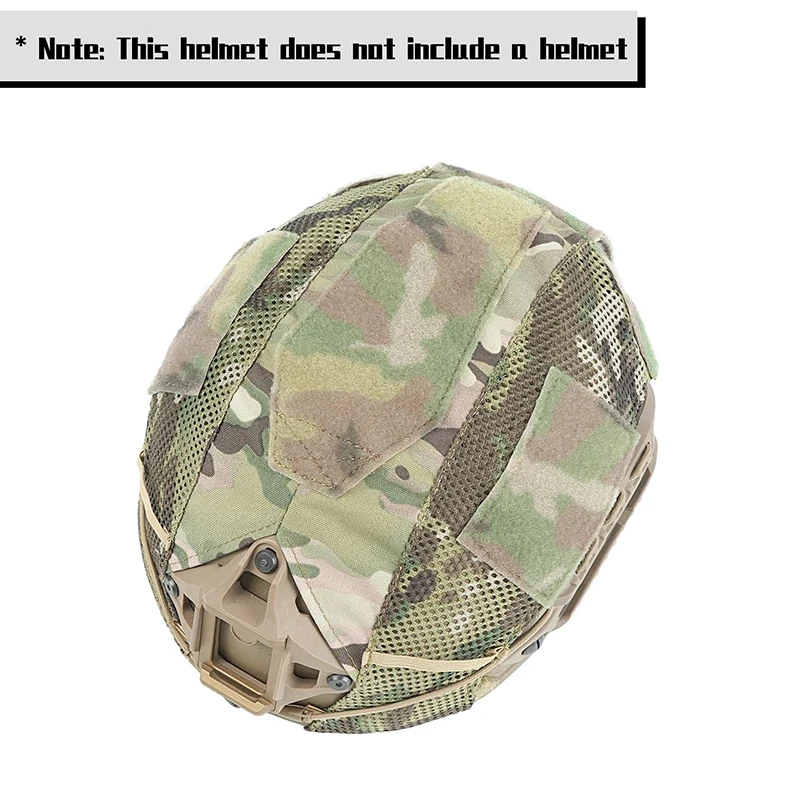 Dmgear-cubierta de malla para casco CAIMAN, equipo de protección táctico, accesorio de caza Airsoft, equipos de caza al aire libre, talla XL SF - imagen 3