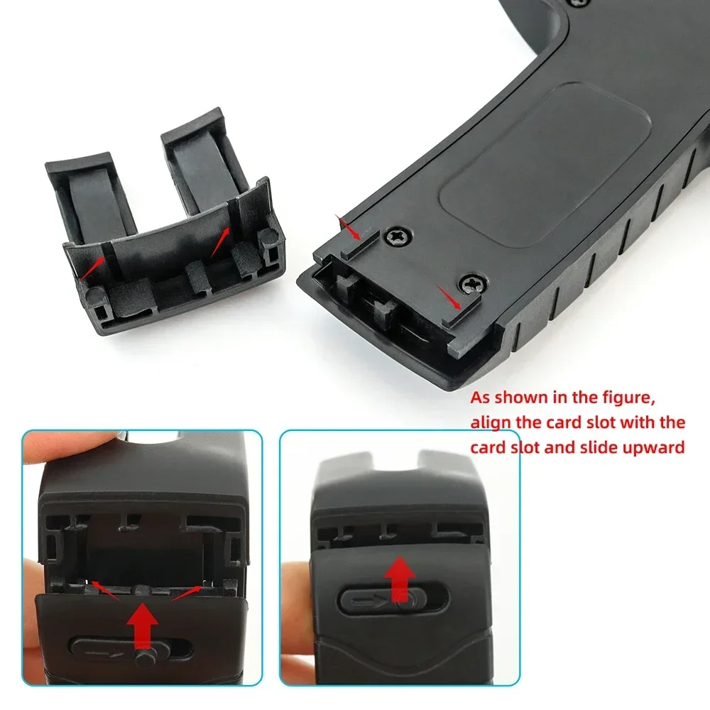 Nuevo adaptador táctico de orejera electrónica micrófono externo y adaptador Ptt U94 para auriculares de disparo de maquinilla de afeitar Walker - imagen 5