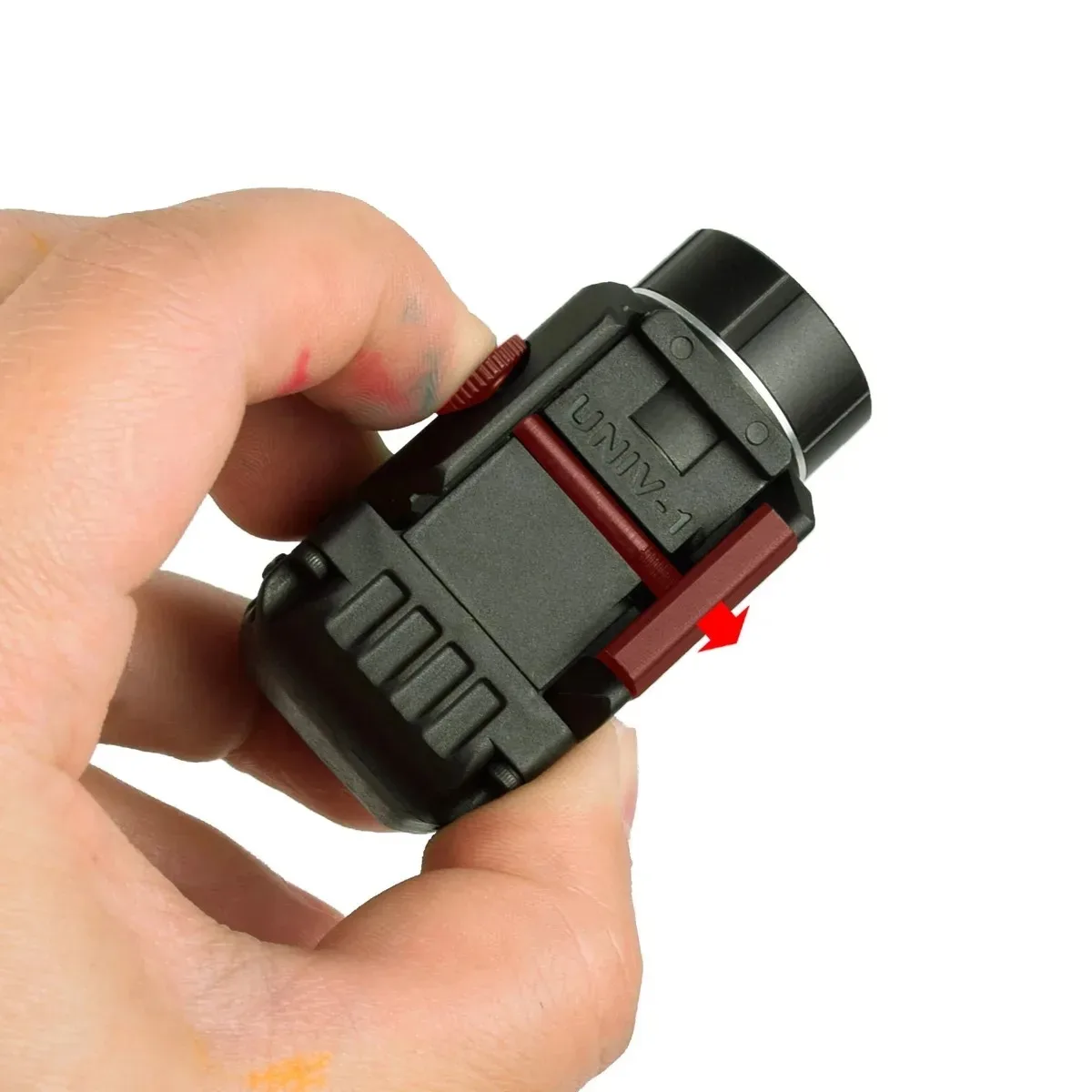 Luz táctica 1000 lúmenes TR-8 para Glock 17/19, Taurus, riel 20 mm