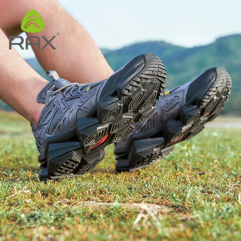 Rax 2023Rax zapatos acuáticos para hombre, zapatos de pesca transpirables para caminar, zapatos para vadear, zapatos de agua antideslizantes, zapatillas deportivas para senderismo aguas arriba - imagen 4