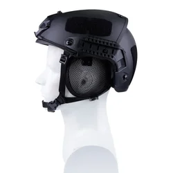 Protector de oídos 3G de malla metálica para casco FAST