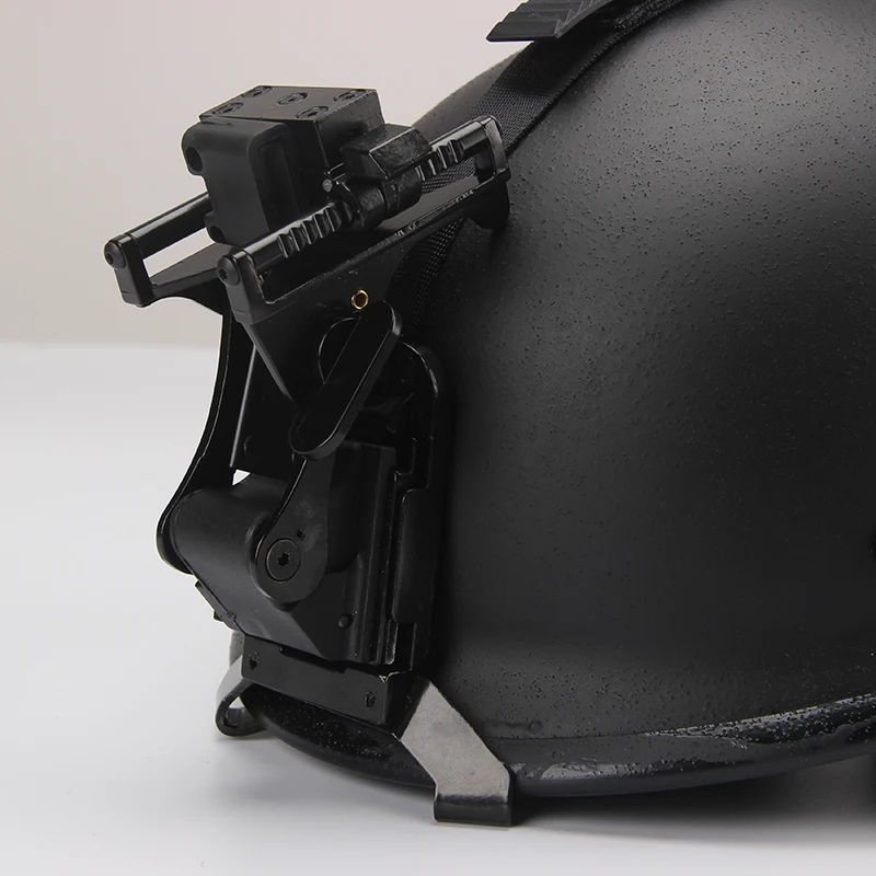 Accesorios tácticos de cuerda de tracción de Metal NVG, adaptador de montaje de Base negro para cascos M88 MICH lwh - imagen 4