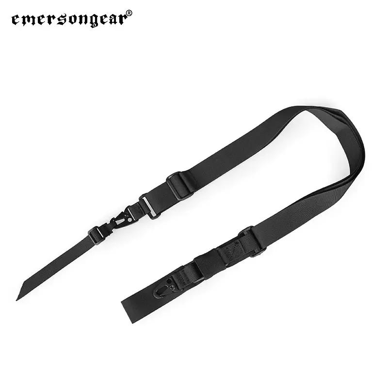 Emersongear táctico Tripe Point Gun Sling Rifle correa de hombro cuerda de nailon Airsoft tiro combate caza al aire libre senderismo EM8258 - imagen 2