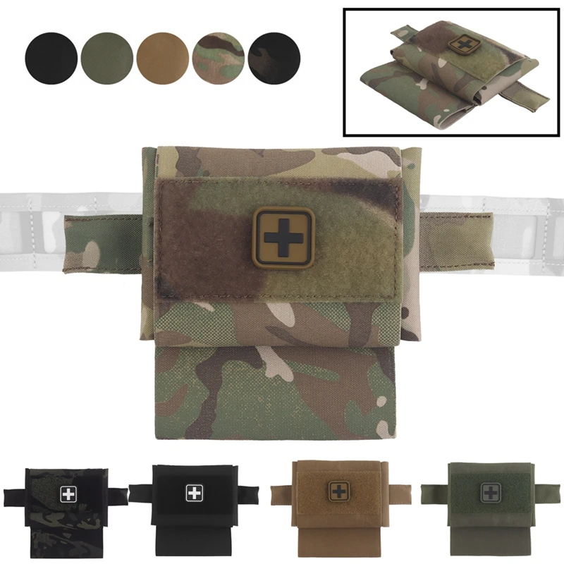 Bolsa Molle IFAK para microtraumatología, cinturón táctico de primeros auxilios, bolsa IFAK, bolsa médica EMT de supervivencia de emergencia, paquete portátil EDC pequeño - imagen 2