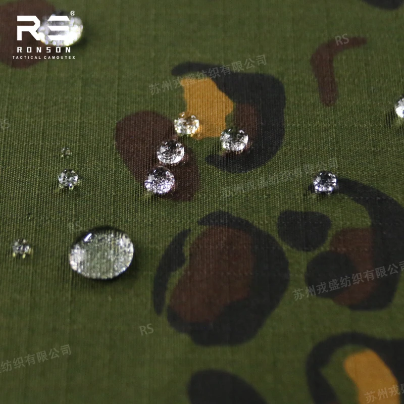 Tela a cuadros de algodón de nailon, SS-LETO ruso, camuflaje, impermeable y transpirable, cubierta de casco, tela de sombrero - imagen 4