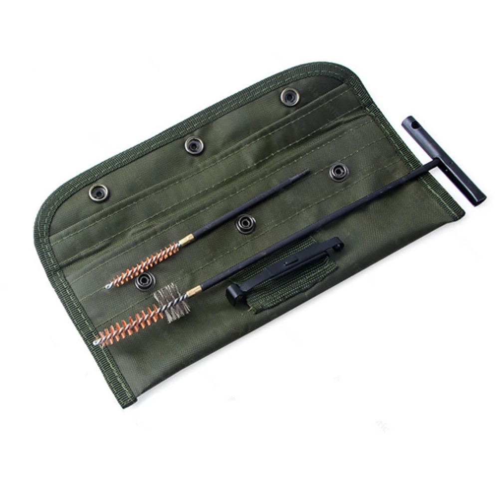 Kit de limpieza de pistola de Rifle. 30cal, Kit de Herramientas de limpieza de caza de 7,62mm, Kit de limpieza de Rifle de 10 piezas, para el 22LR, .223, .257, etc. - imagen 4