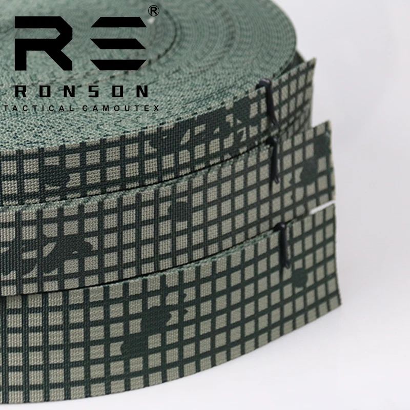 Correas de camuflaje de alta densidad, poliéster Molle, equipo de caza táctico, accesorios de ropa, MC, Italia, ATFG, MCBK, 1M - imagen 4