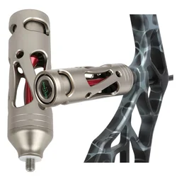 Estabilizador de Amortiguación para Arco Compuesto de Aleación de 5 Pulgadas con Rosca de 5/16 para Caza, Tiro con Arco, Práctica de Apuntar al Objetivo, Accesorios