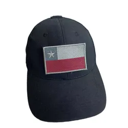Parche táctico Chile bordado bandera PVC reflectante IR mochila gorro