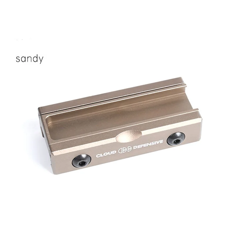 Panel de bolsillo CNC, linterna SF, almohadilla de presión, luz de explorador, ranura trasera de rata Swit-ch, ajuste de 20mm - imagen 3