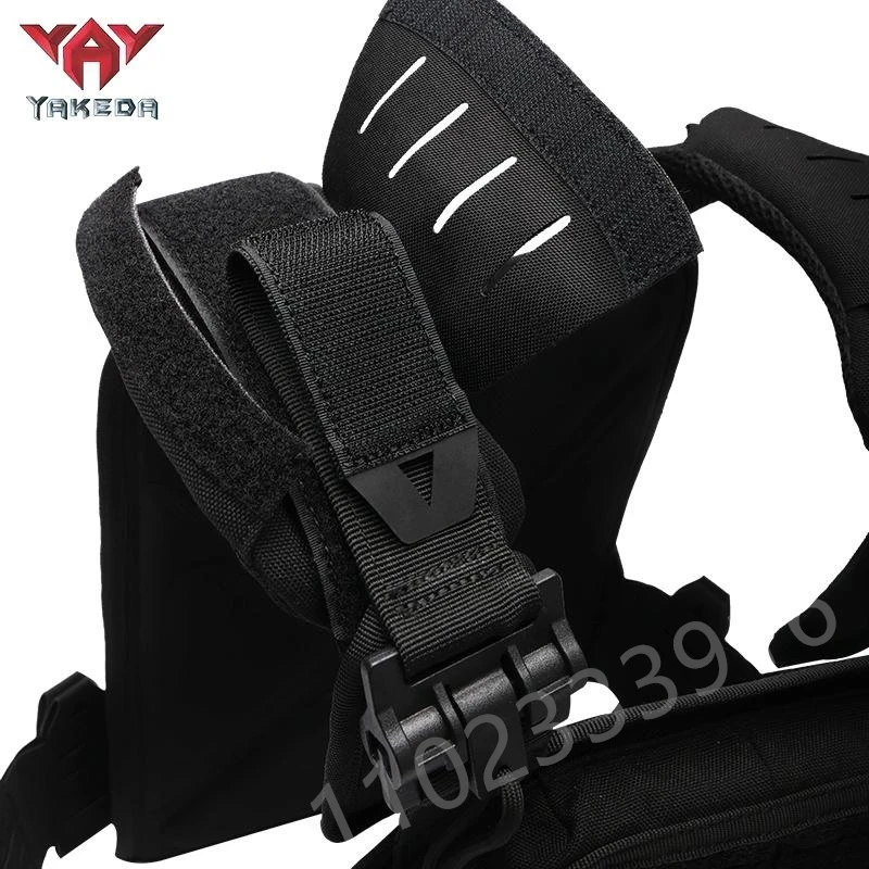 Yakeda 1000D Nylon duradero táctico multi-cam chaleco táctico placa portador chaleco táctico chaleco de caza chaleco protector - imagen 3