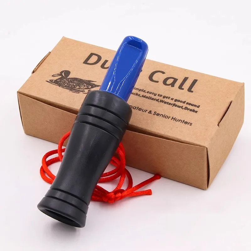 Señuelo de caza, silbato de pato, cebo con sonido de imitación, llamada de pato de cazador, fácil de conseguir un buen sonido para atraer pato, mallard, aves acuáticas - imagen 5