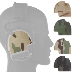 Organizador de cables de auriculares táctico, parche de camuflaje autoadhesivo para caza al aire libre, pegatina de Cable de auriculares Compatible con NVG