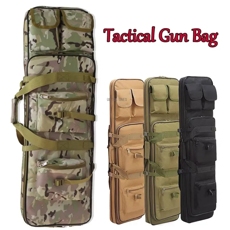 Bolsa táctica para rifle y escopeta airsoft, entrenamiento y combate - imagen 2