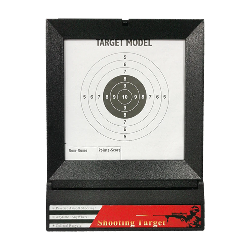 Objetivo de tiro Airsoft, balas BB de Paintball, objetivos de reciclaje, puede plegar, portátil, CS, equipo de entrenamiento de tiro de caza al aire libre
