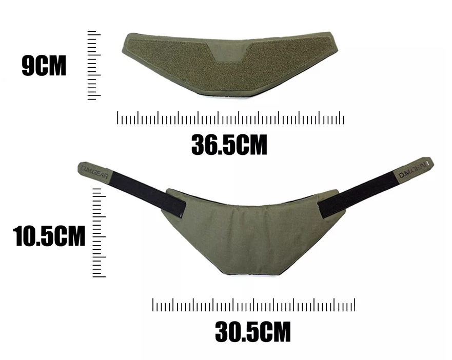 MCAP hombro, protección de entrepierna, protector de cuello para chaleco táctico JPC FCSK 6094 - imagen 4