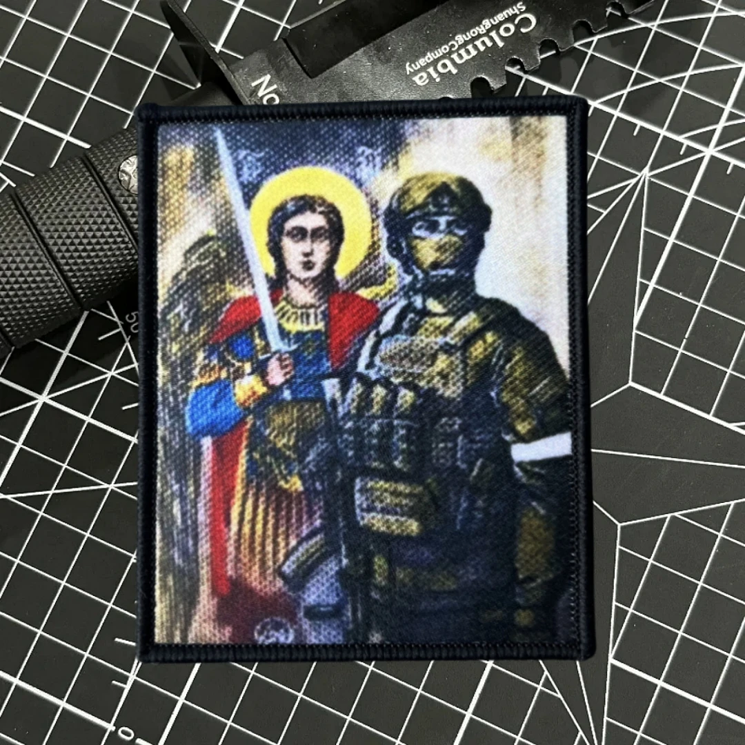 Arcángel Specnaza SVO divertido insignia de moral parche brazalete táctico impreso gancho bucle ropa mochila pegatinas - imagen 5