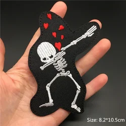 Parche táctico bordado calavera fantasma – Para mochila o chaleco