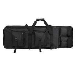 Funda rifle airsoft táctica con bolso al hombro en oxford