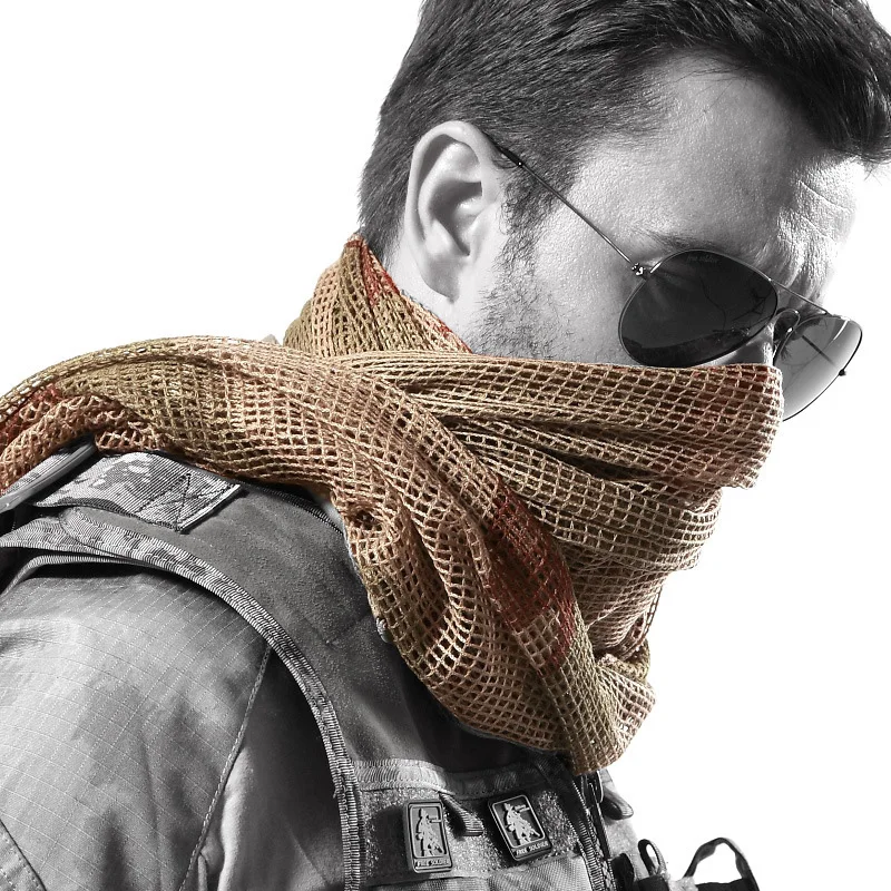 Bufanda táctica Keffiyeh camuflaje – Shemagh militar outdoor - imagen 2