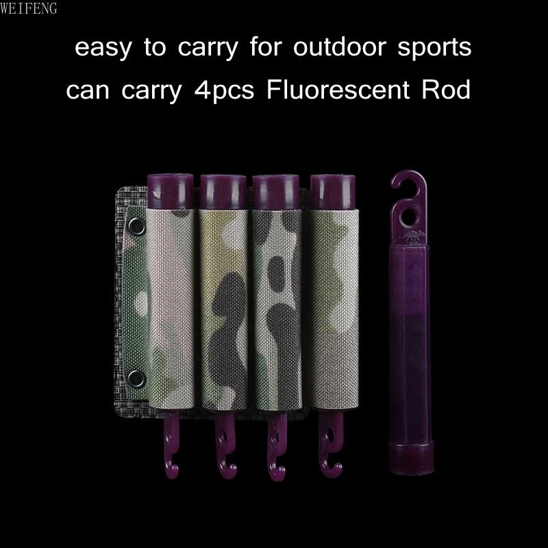 Bolsa de almacenamiento de caña fluorescente para exteriores, equipo de pesca ligero táctico, equipo de pesca nocturna, bolsa de caña fluorescente, palo de luz - imagen 3