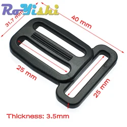 Deslizador Tri-Glide plástico para correas y arneses ajustables