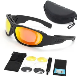 Daisy C6 Gafas tácticas polarizadas antibalas kit 4 lentes