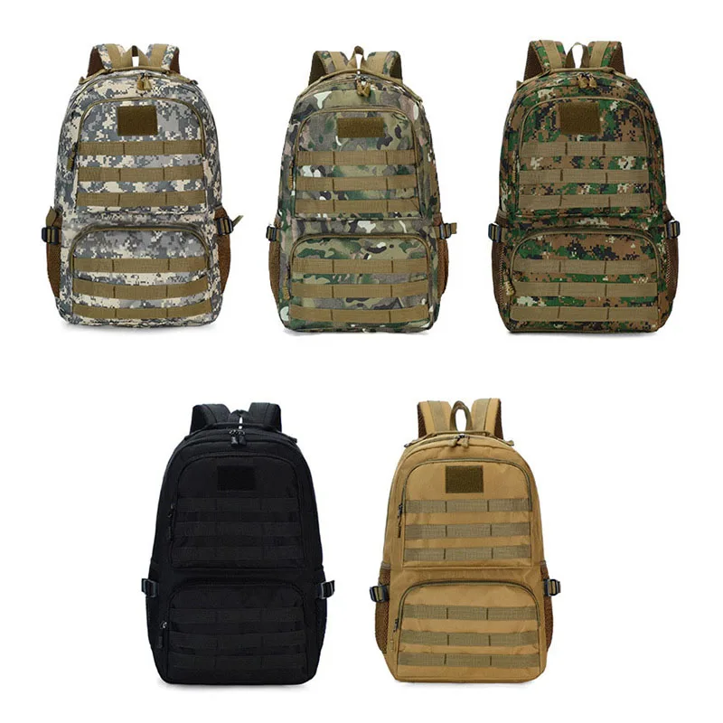 Mochila táctica de camuflaje para exteriores, equipo de senderismo, deportes al aire libre, caza, Camping, bolsa impermeable Oxford 600D - imagen 5
