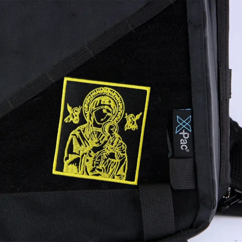 Parche táctico de la Virgen María, insignia de moral militar, gancho bordado y bucle, mochila, ropa, pegatina decorativa, brazalete - imagen 5