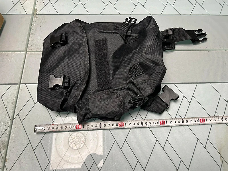 Molle táctico de caza, cinturón de pierna de liberación rápida, bolsa de almacenamiento de artículos diversos, paquete de pierna, accesorio, bolsa de cintura 29*15*12cm