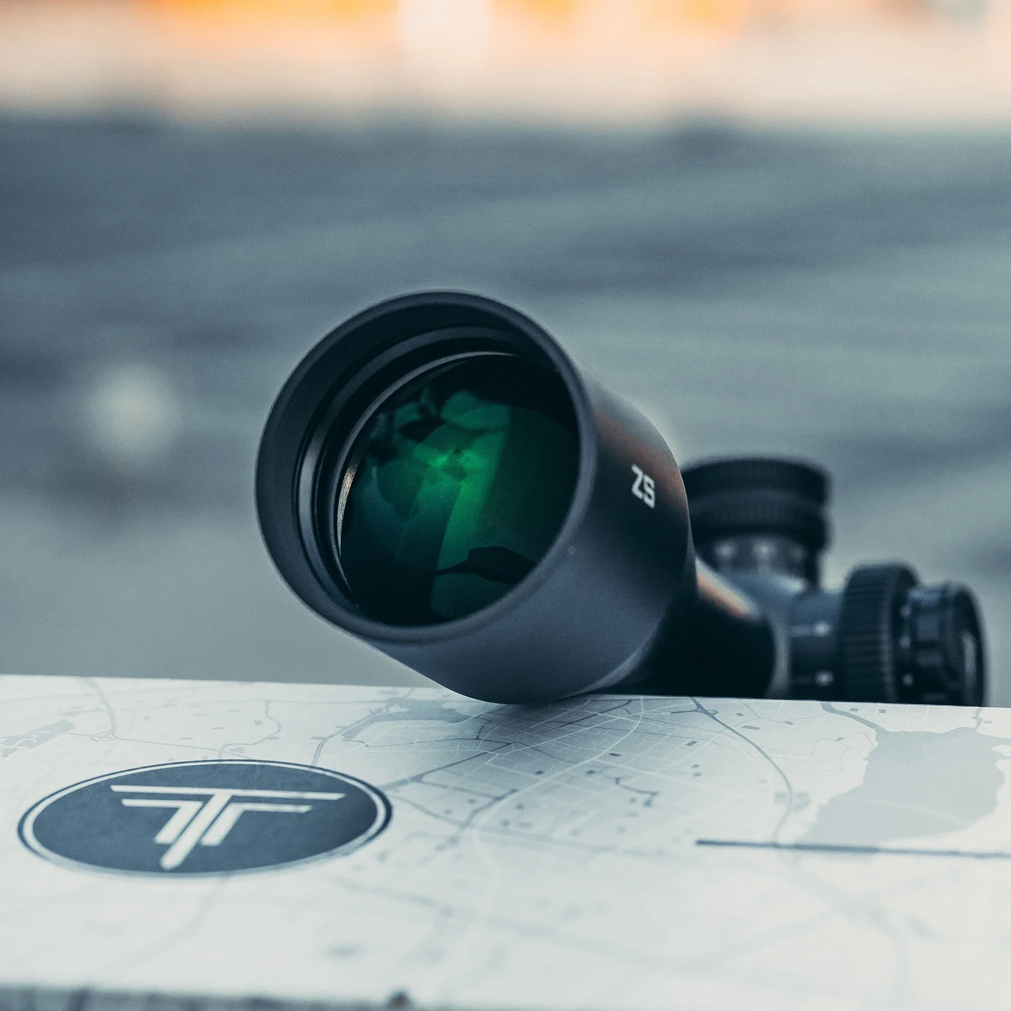 Mira telescópica táctica 4-16x50FFP/6-24X50FFP, primer plano focal, óptica, mira telescópica para Rifle de caza con luz roja - imagen 2