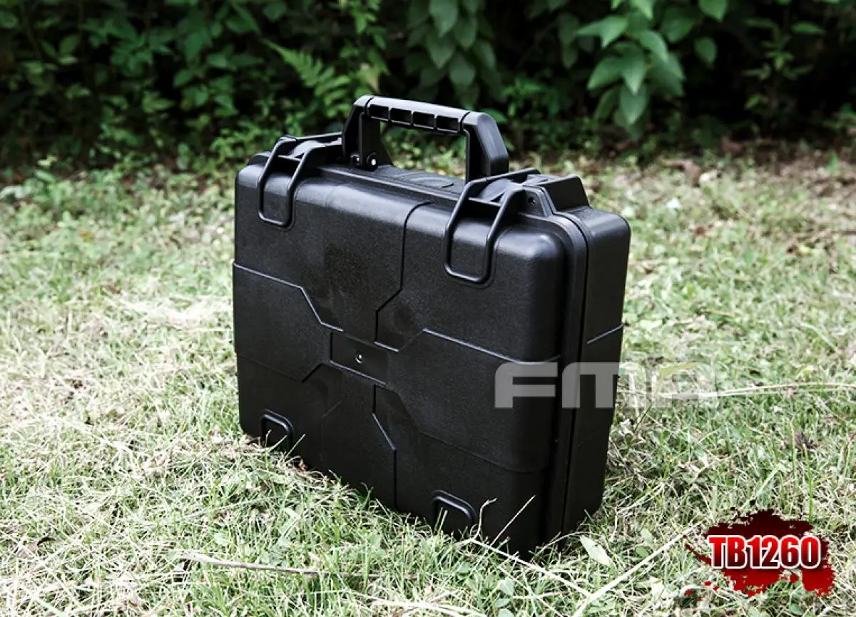 FMA-estuche táctico de plástico rojo para exteriores, caja de almacenamiento dura, portátil, para viaje - imagen 4