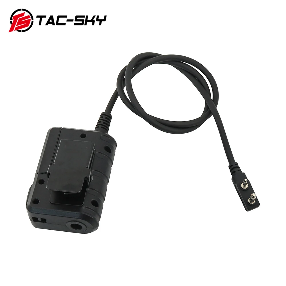 Cable de extensión de auriculares tácticos TS TAC-SKY, adaptador PTT, enchufe de 7,0mm con Bluetooth para COMTA, AMP,Sordin, Etc. Serie de auriculares - imagen 5